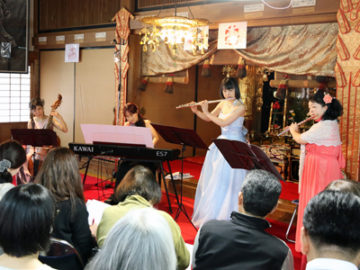 昼下がりコンサート＠石尾山弘法寺